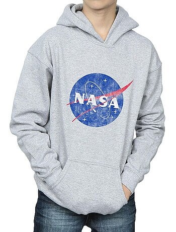 Sweat à capuche motif/style insigne - nasa