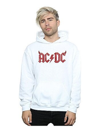 Sweat à capuche motif/style logo - ac/dc