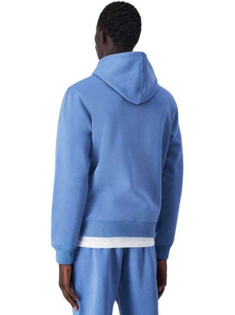 Sweat à capuche motif/style logo - champion Bleu - Kiabi