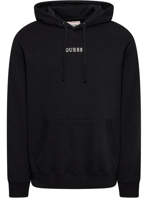 Sweat à capuche motif/style logo - guess - Kiabi