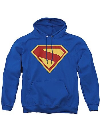 Sweat à capuche motif/style logo - superman