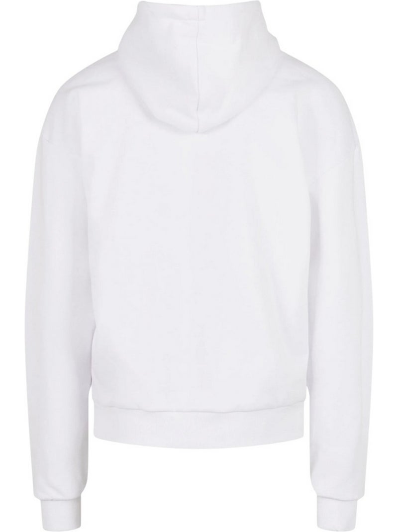 Sweat à capuche motif/style logo speed - mister tee Blanc - Kiabi