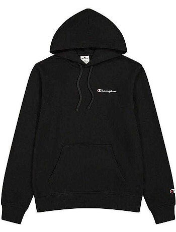 Sweat à capuche motif/style logo sur poitrine - champion
