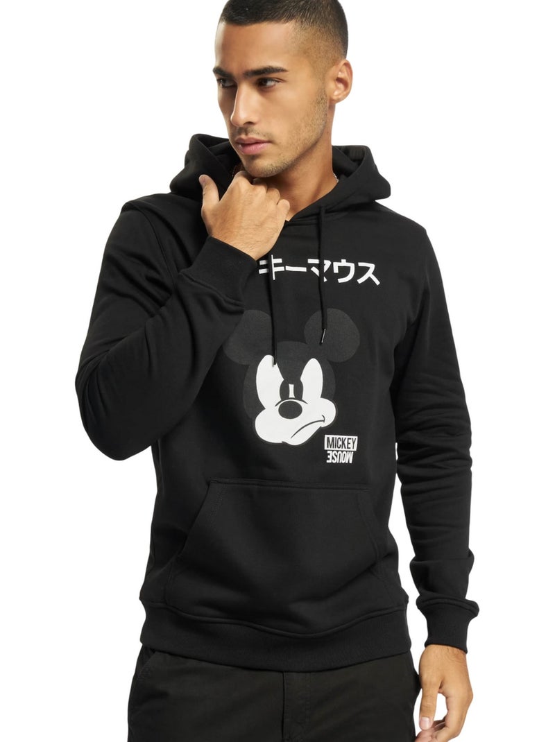 Sweat à capuche motif/style mickey mouse japanese - merchcode (mickey mouse) Noir - Kiabi