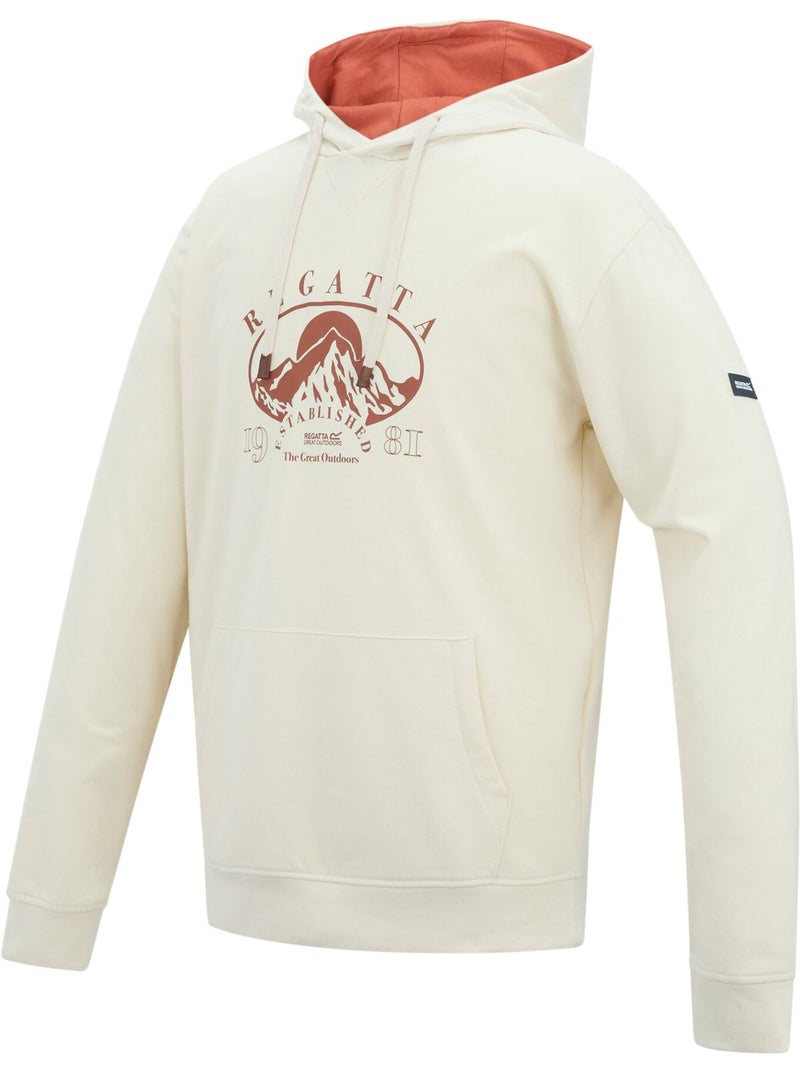 Sweat à capuche motif/style montagne cline - regatta Blanc - Kiabi