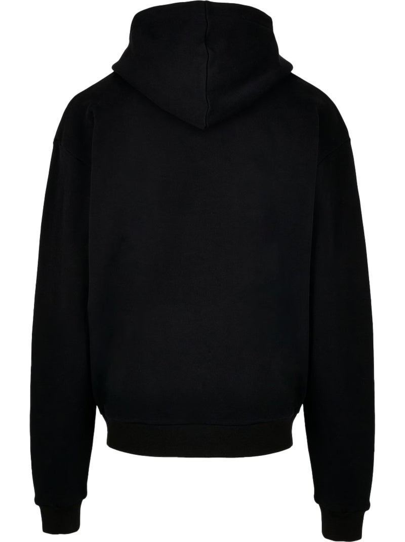 Sweat à capuche motif/style papillon - lost youth Noir - Kiabi