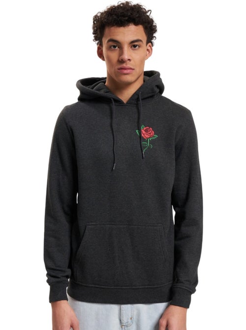 Sweat à capuche motif/style rose - mister tee - Kiabi