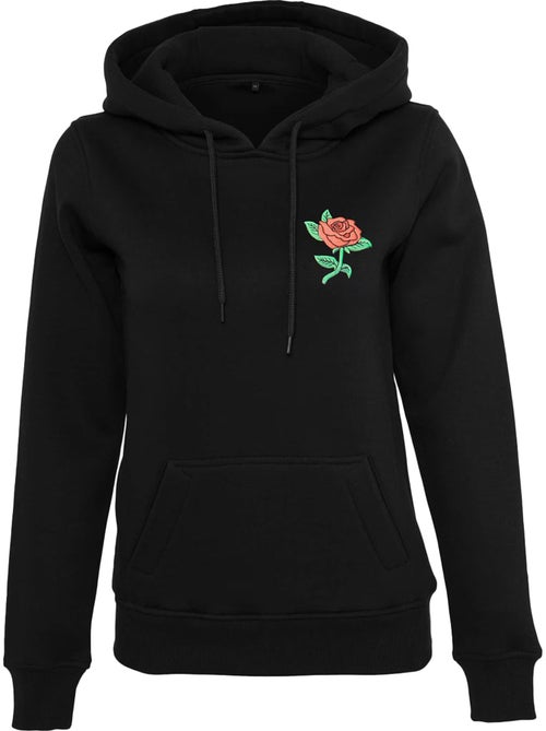 Sweat à capuche motif/style rose - mister tee - Kiabi