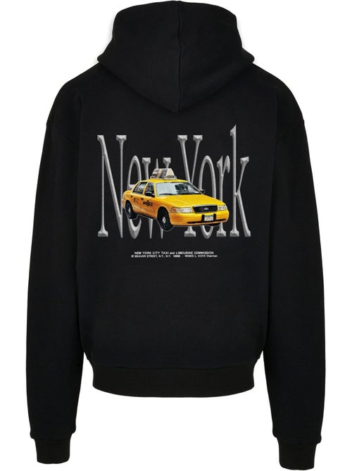 Sweat à capuche motif/style taxi ny - mister tee - Kiabi Sweat à capuche motif/style taxi ny - mister tee - Kiabi