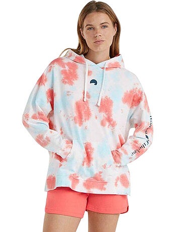 Sweat à capuche motif/style tie-dye wow - o´neill