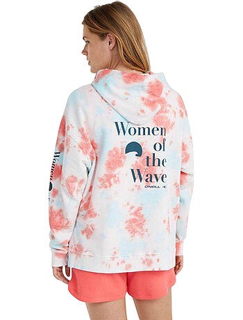 Sweat à capuche motif/style tie-dye wow - o´neill