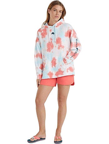 Sweat à capuche motif/style tie-dye wow - o´neill