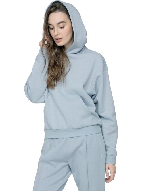 Sweat à capuche motif/style uni - 4f - Kiabi