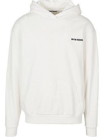 Sweat à capuche motif/style uni - 9n1m sense