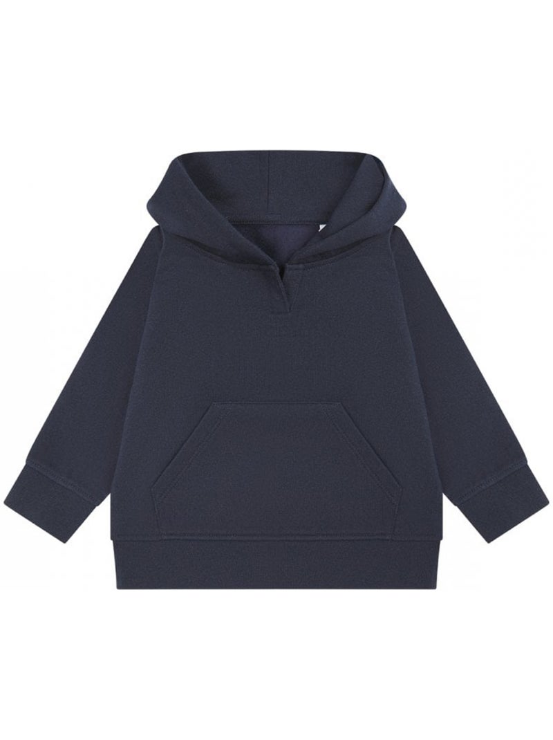Sweat à capuche motif/style uni - larkwood Bleu marine - Kiabi