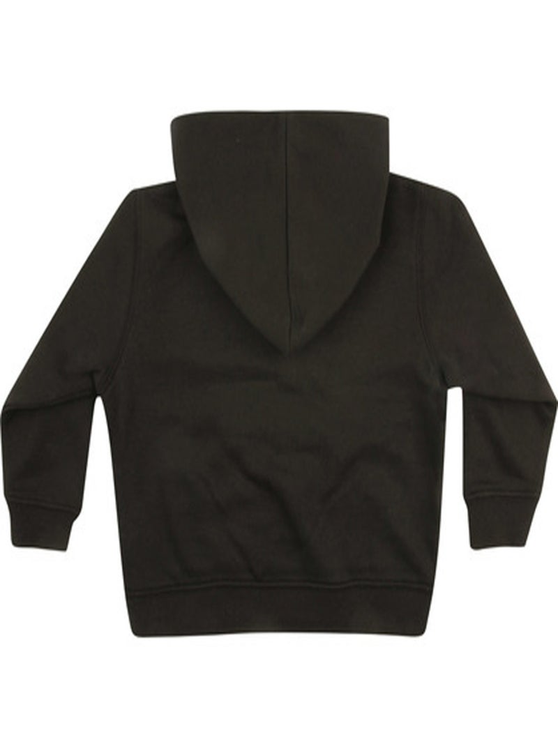 Sweat à capuche motif/style uni - larkwood Noir - Kiabi