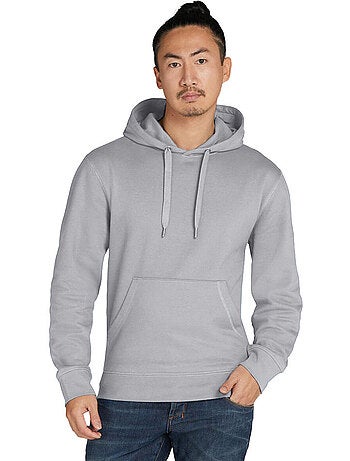 Sweat à capuche motif/style uni - signature