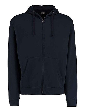 Sweat à capuche motif/style zippé - kustom kit