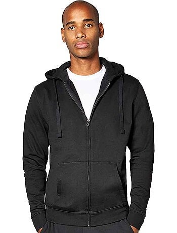 Sweat à capuche motif/style zippé - kustom kit