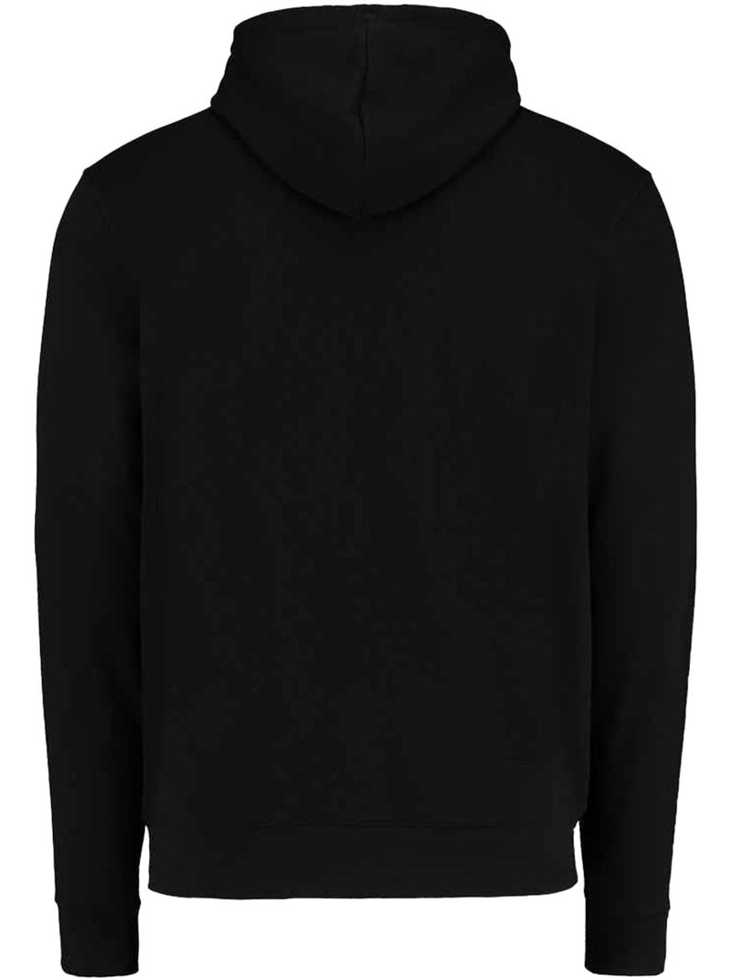 Sweat à capuche motif/style zippé - kustom kit Noir - Kiabi