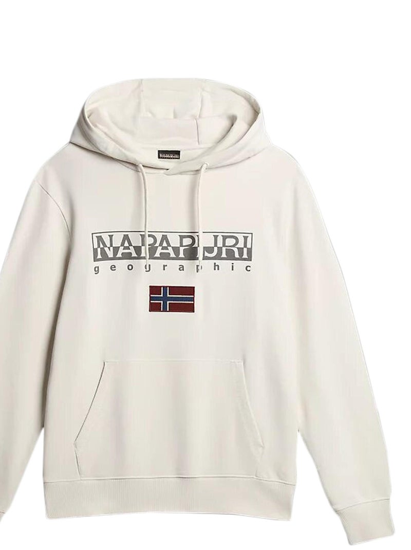 Sweat à Capuche Napapijri B-Ayas H 2 Blanc - Kiabi