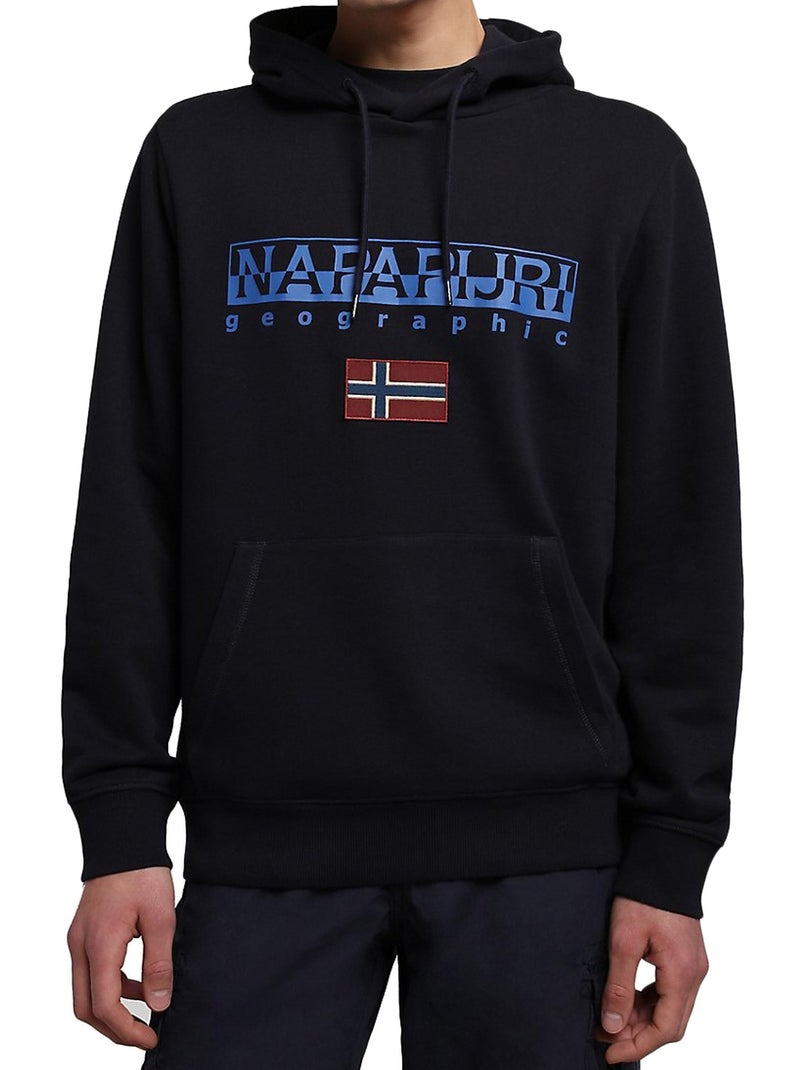 Sweat à Capuche Napapijri B-Ayas NP0A4GBC Bleu - Kiabi