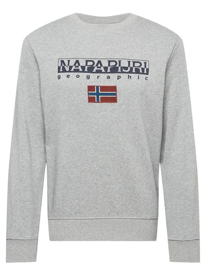 Sweat à Capuche Napapijri B-Ayas NP0A4GBC Gris - Kiabi