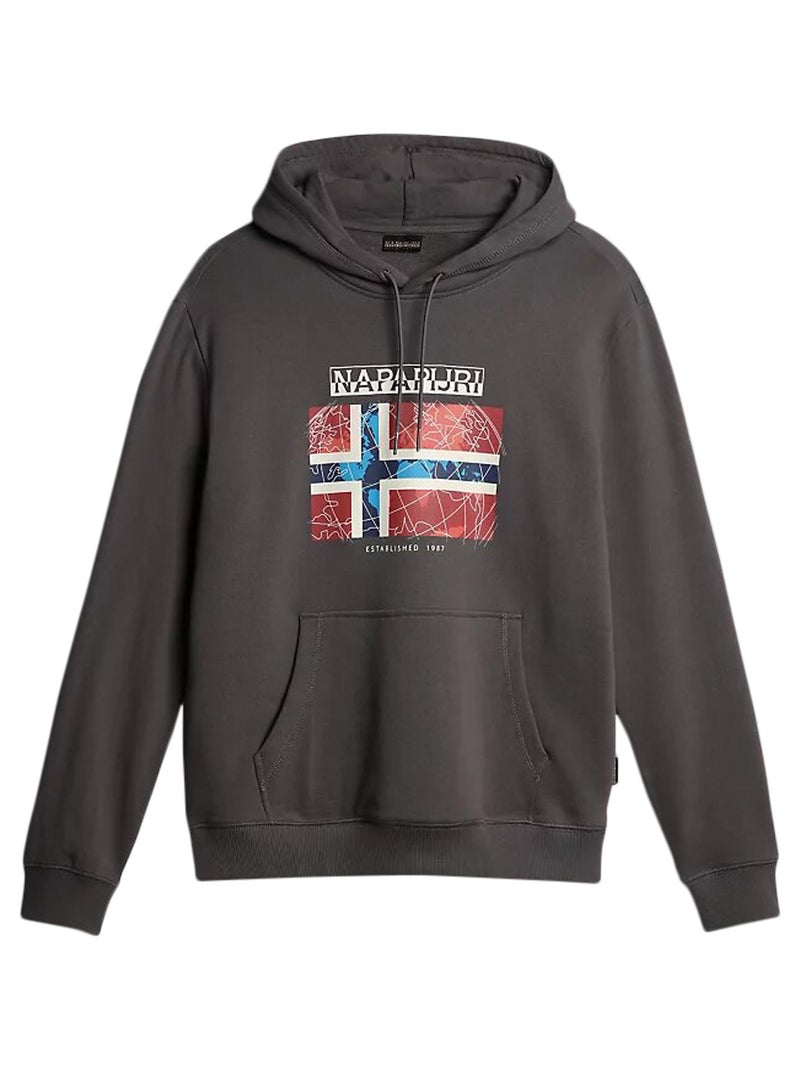 Sweat à Capuche Napapijri B-Guiro H Multicolore - Kiabi