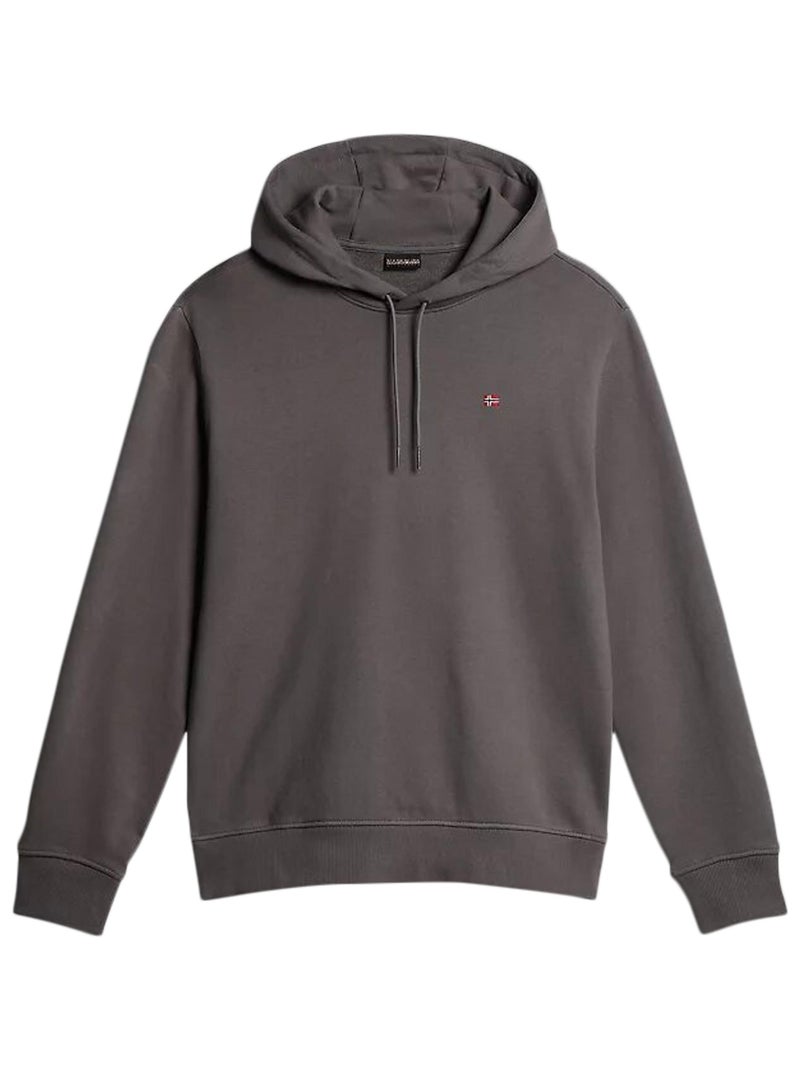 Sweat à Capuche Napapijri Bali H Sum Gris - Kiabi