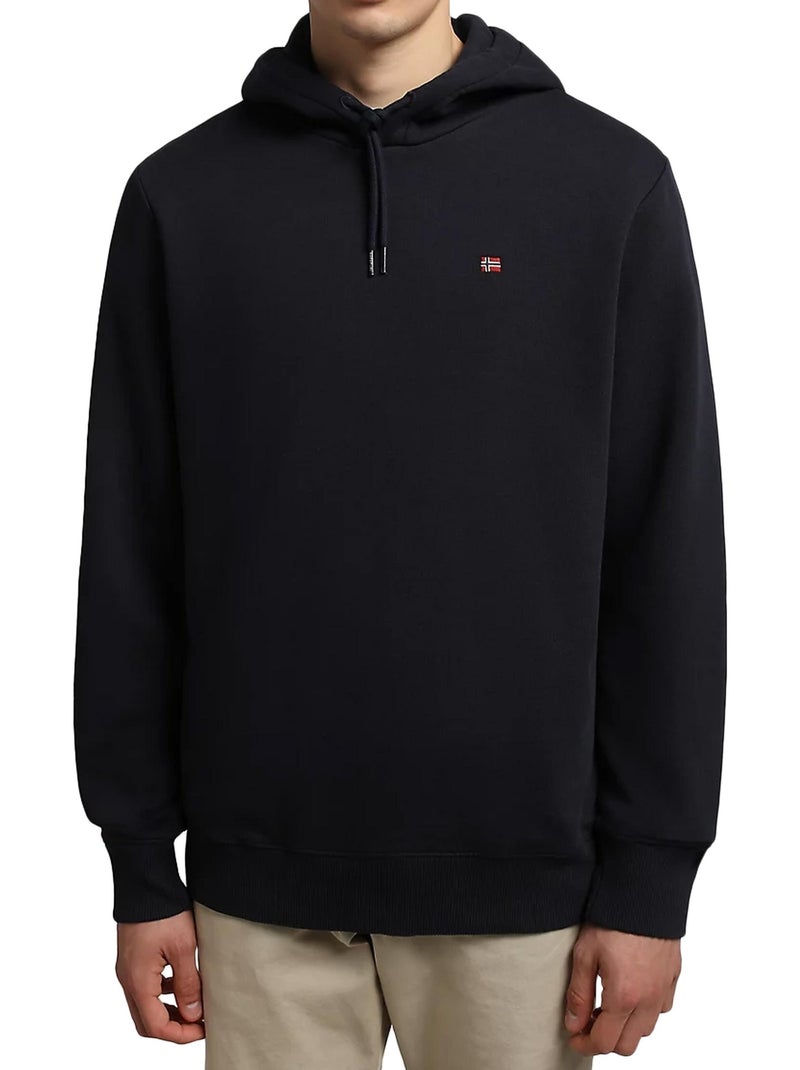 Sweat à Capuche Napapijri Balis Bleu - Kiabi