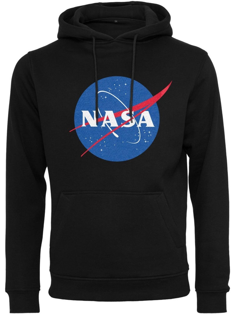 Sweat à capuche nasa - mister tee Noir - Kiabi