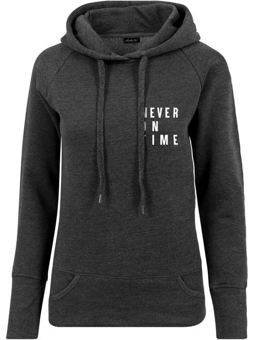 Sweat à capuche never on time - mister tee - Kiabi