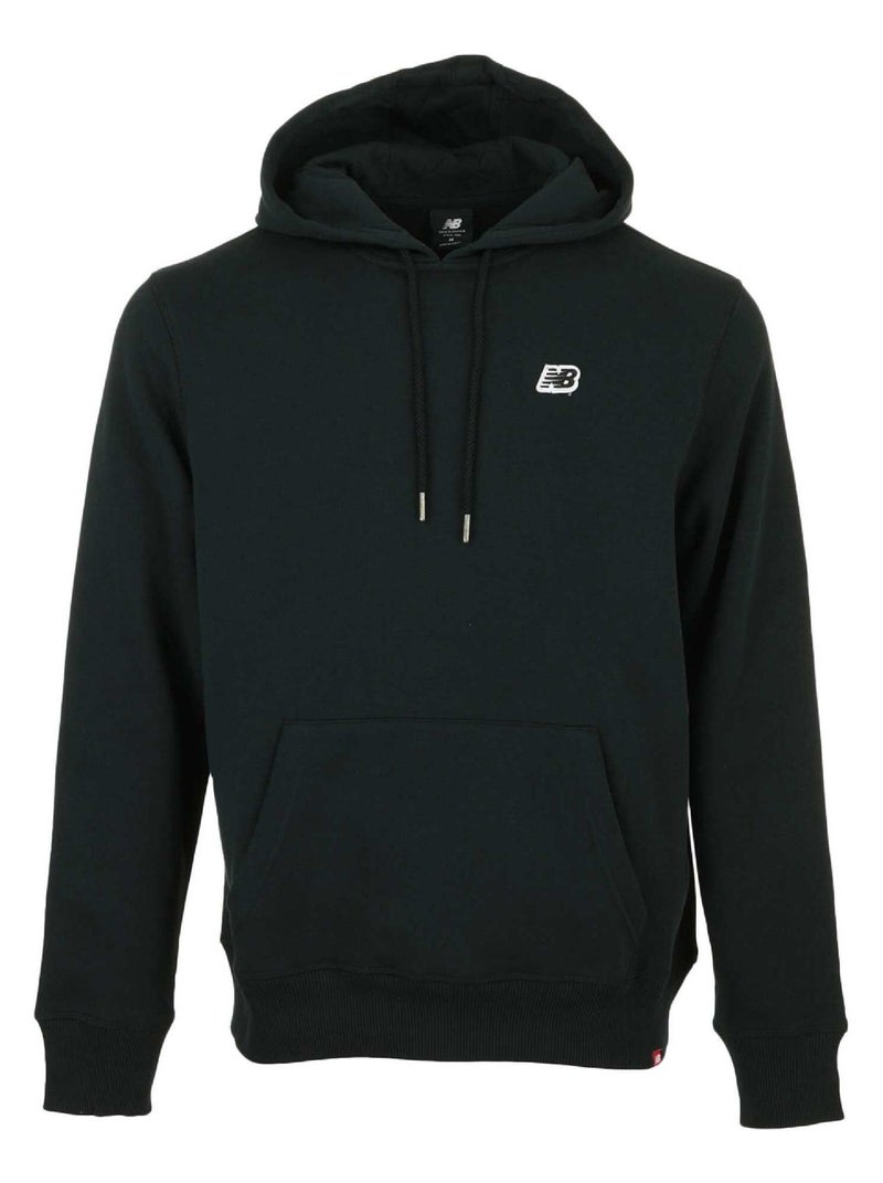 Sweat à Capuche New Balance Logo Noir - Kiabi