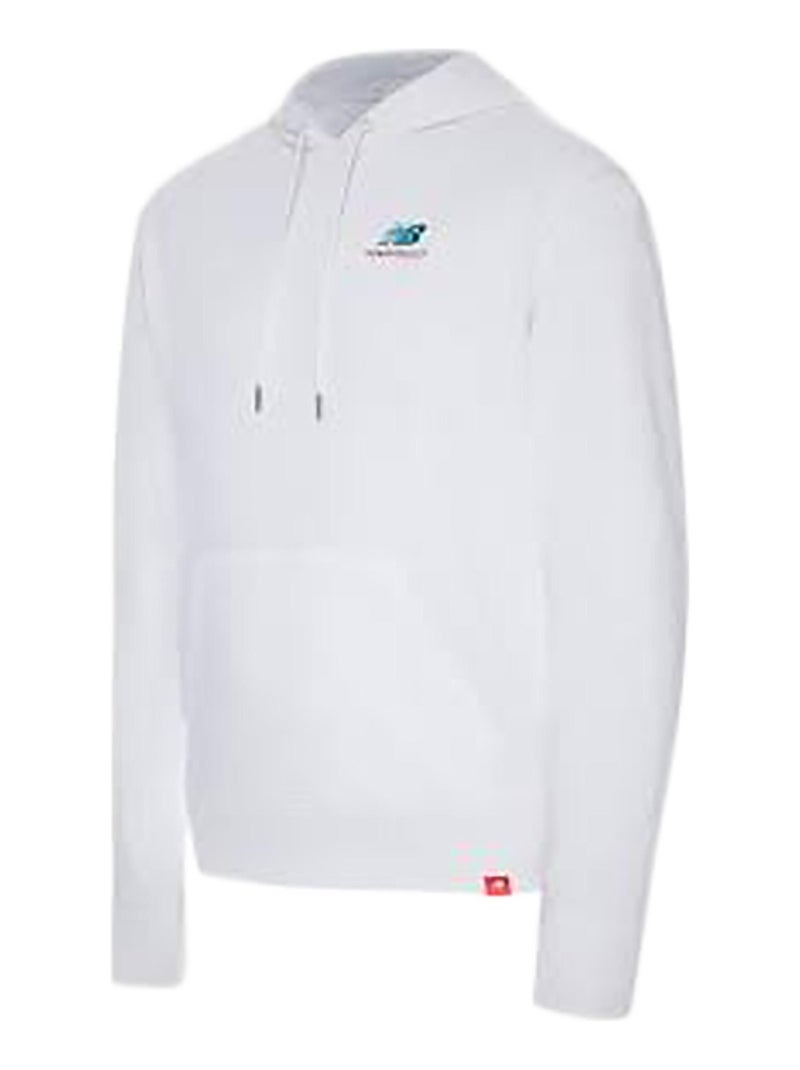 Sweat à Capuche New Balance MT11550 Blanc - Kiabi