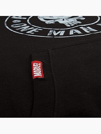 Sweat à capuche one man army - le punisseur (punisher)