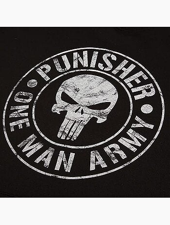 Sweat à capuche one man army - le punisseur (punisher)