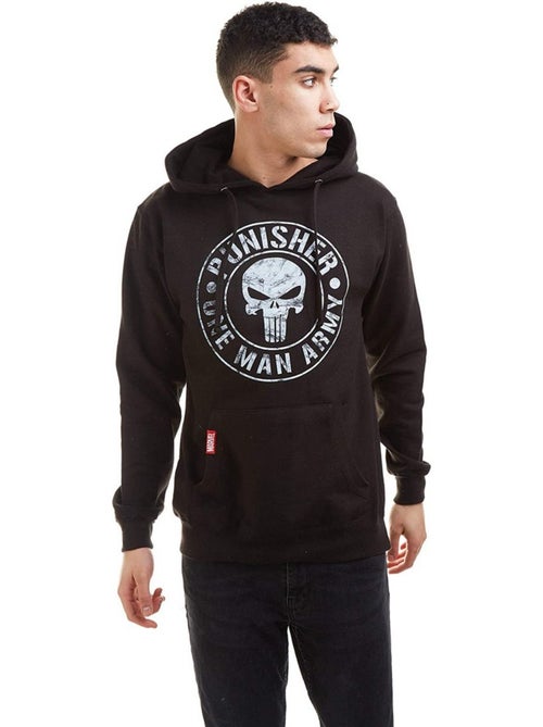 Sweat à capuche one man army - le punisseur (punisher) - Kiabi Sweat à capuche one man army - le punisseur (punisher) - Kiabi