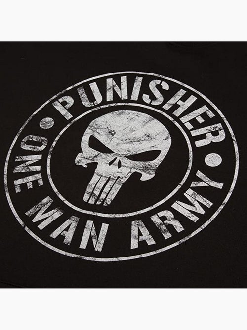 Sweat à capuche one man army - le punisseur (punisher) - Kiabi Sweat à capuche one man army - le punisseur (punisher) - Kiabi