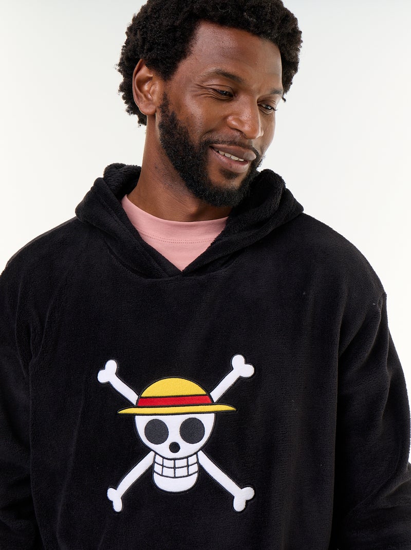 Sweat à capuche 'One Piece' Noir - Kiabi
