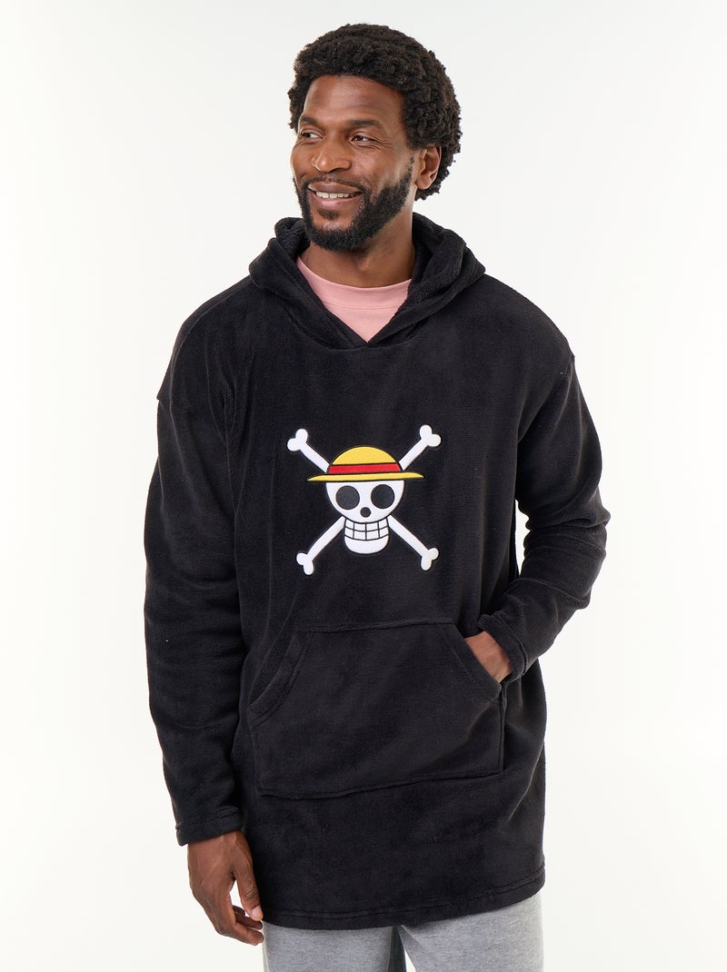 Sweat à capuche 'One Piece' Noir - Kiabi