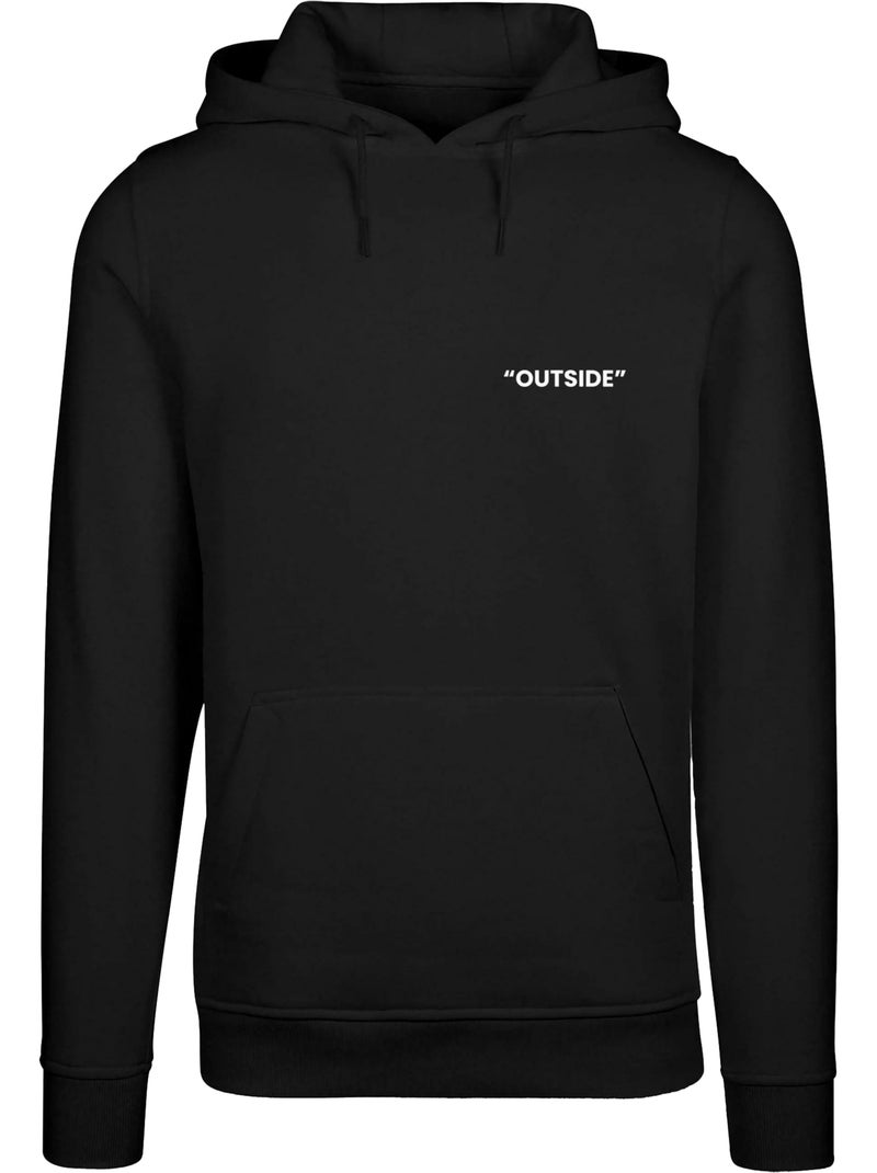 Sweat à capuche out$ide - mister tee Noir - Kiabi