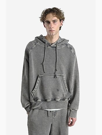 Sweat à capuche oversize avec poche giesto
