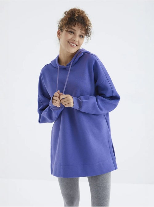 Sweat à capuche oversize avec poche tommy - Kiabi