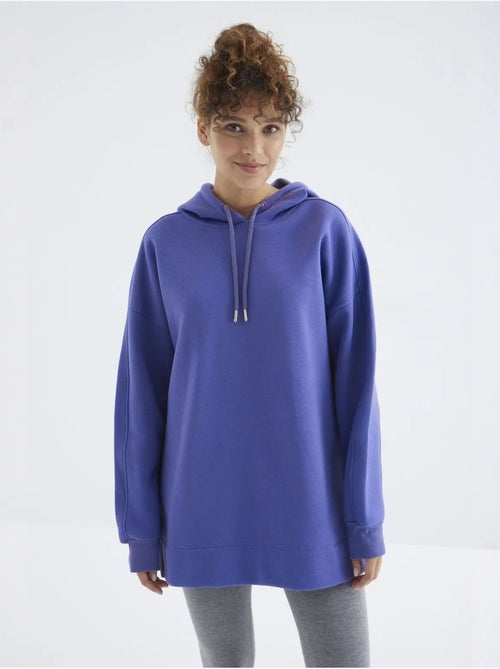 Sweat à capuche oversize avec poche tommy - Kiabi