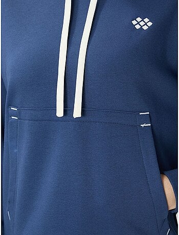 Sweat à capuche oversize avec poche tommy