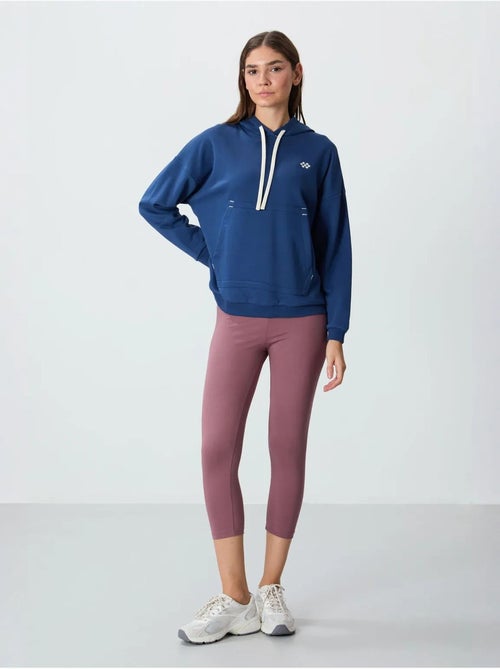 Sweat à capuche oversize avec poche tommy - Kiabi Sweat à capuche oversize avec poche tommy - Kiabi