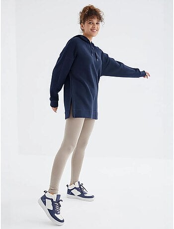 Sweat à capuche oversize avec poche tommy