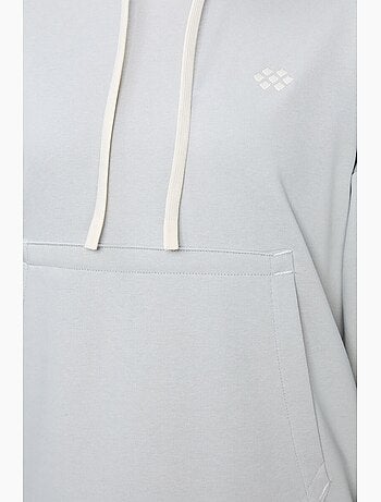 Sweat à capuche oversize avec poche tommy