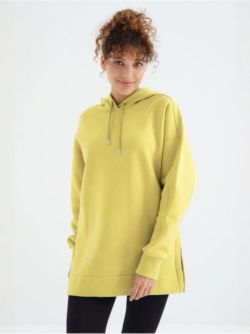 Sweat à capuche oversize avec poche tommy - Kiabi Sweat à capuche oversize avec poche tommy - Kiabi