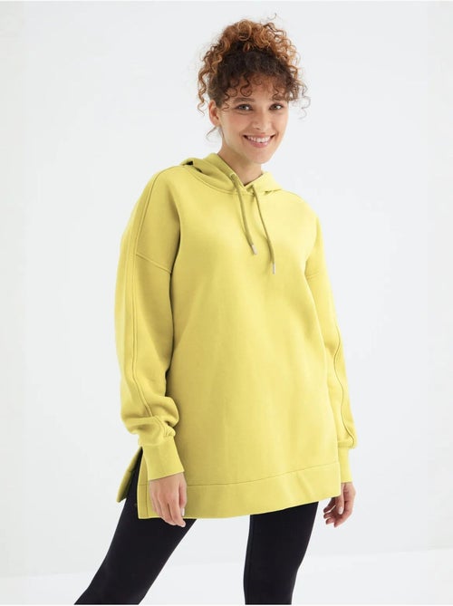 Sweat à capuche oversize avec poche tommy - Kiabi Sweat à capuche oversize avec poche tommy - Kiabi